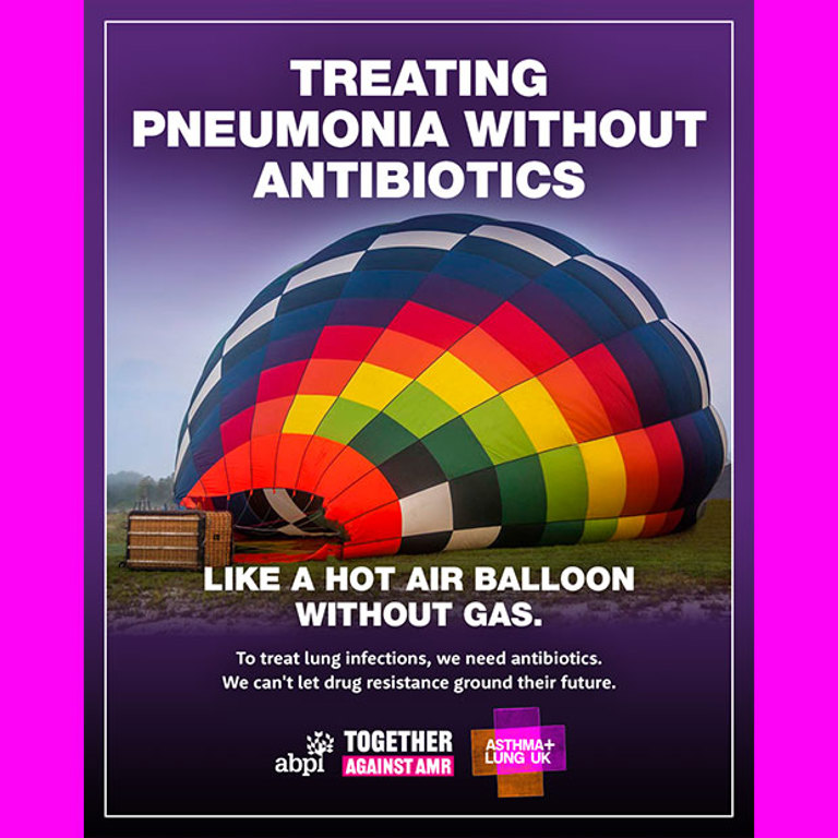 Hot air balloon without gas - still